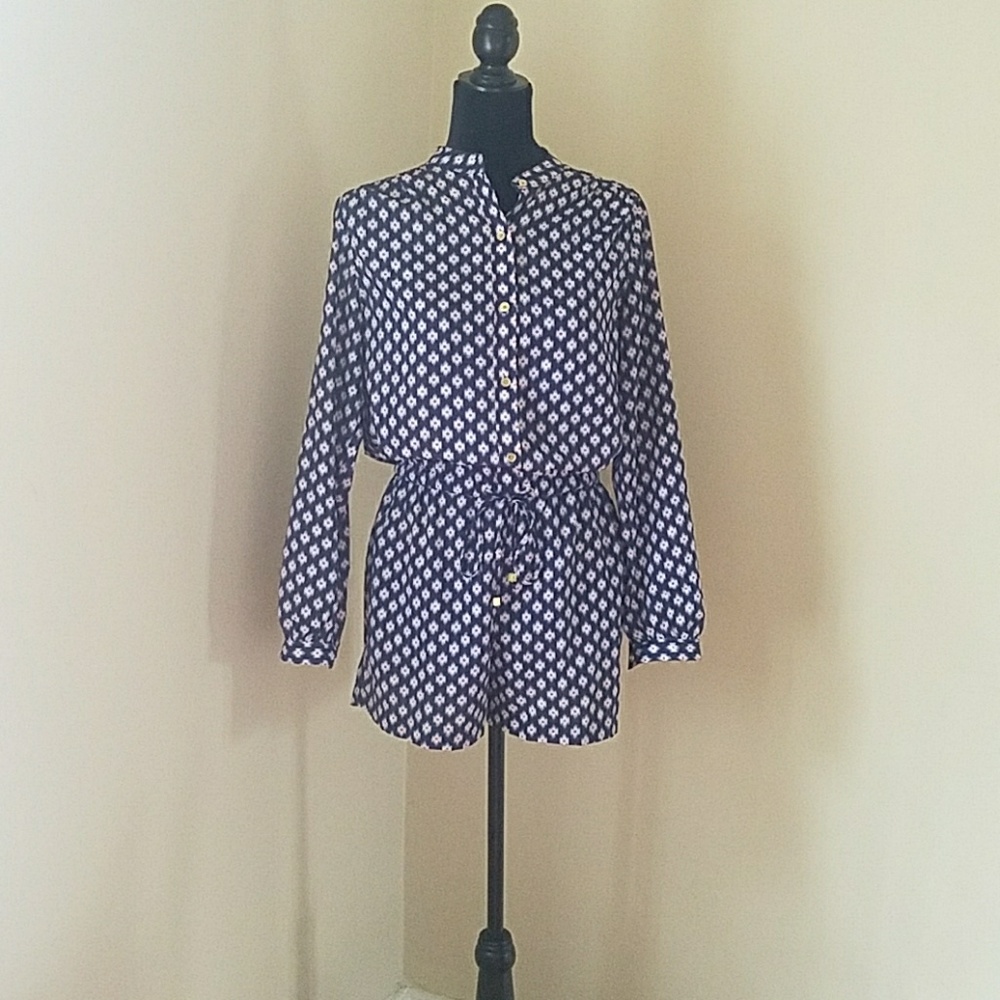 Michael by Michael Kors long sleeve romper